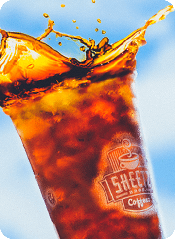 cold brew in an outdoor setting