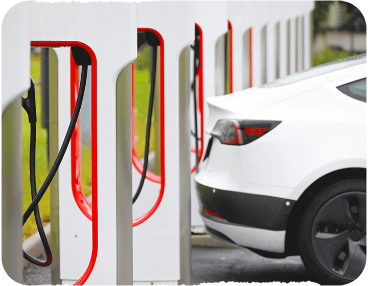 tesla vehicle charging