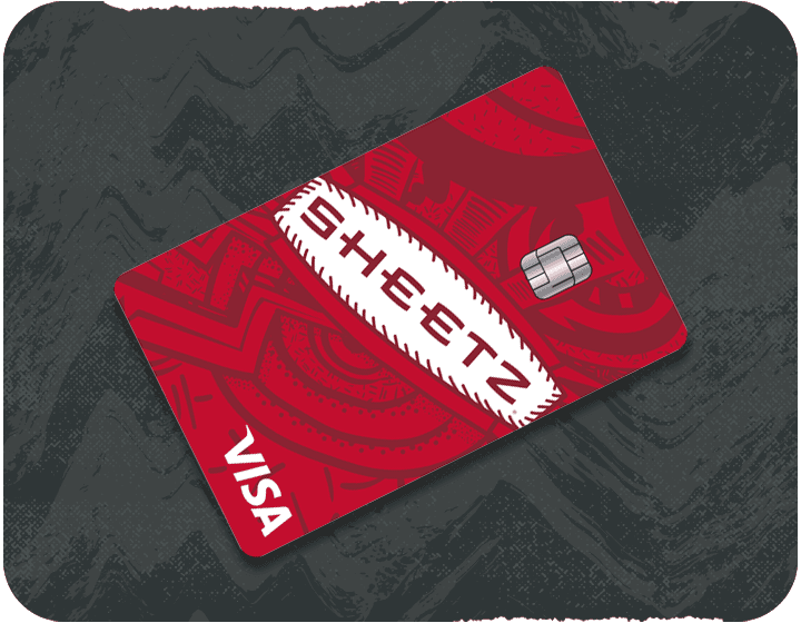visa credit card on a grey background